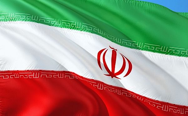 Iran's flag (Image by jorono from Pixabay)